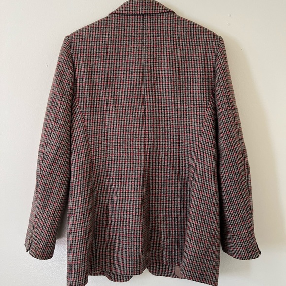 Hunt Club 100% Wool Oversized Blazer Jacket Size 8 - Picture 4 of 8